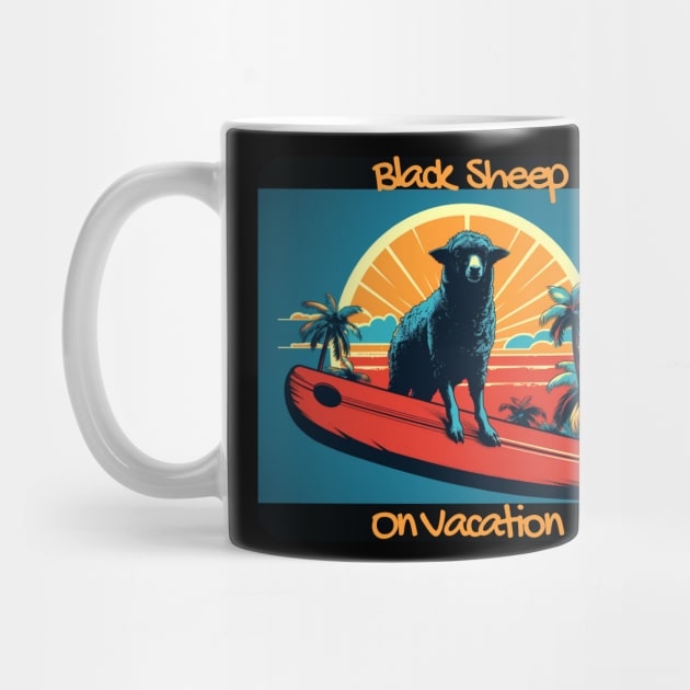 Black Sheep On Vacation by baseCompass